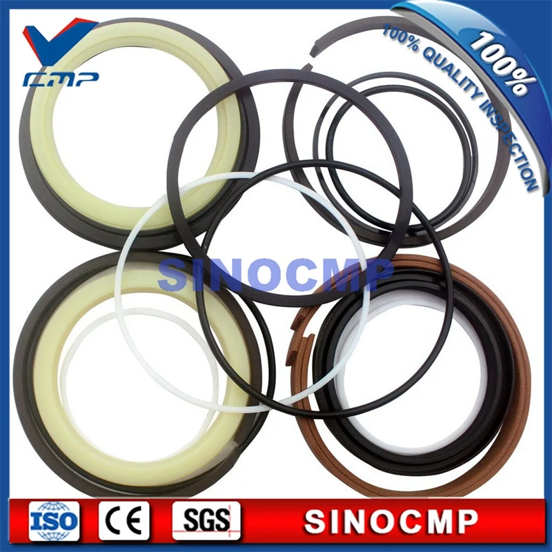 

2 sets SK100-2 boom cylinder service seal kit, repair seals for Kobelco Excavator ,3 month warranty