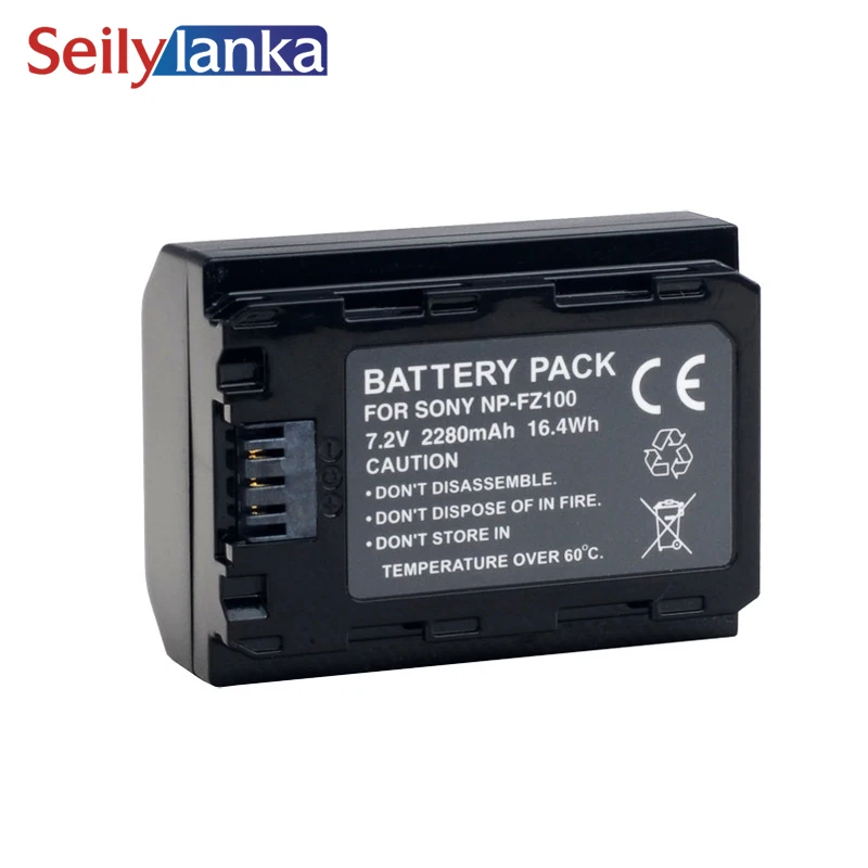 2280mAh for sony NP-FZ100 micro camera battery factory direct sales ILCE-9 A7RIII a7r3 A9 7RM3 7.2V  ILCE-9/A9 A7RIII ILCE-7RM3