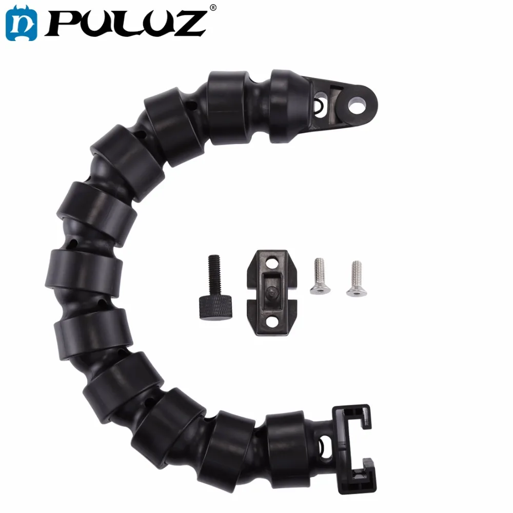 PULUZ 14 inch 35.5 cm Flex Arm For Underwater Camera Photo & Video lighting with YS Adapter + Fixed Base + T-Groove Plate