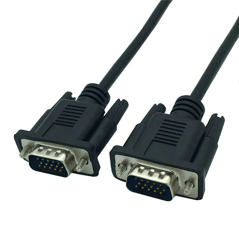 VGA HDTV/HD15 male to male Cable Can be mounted on a face plate 0.3m