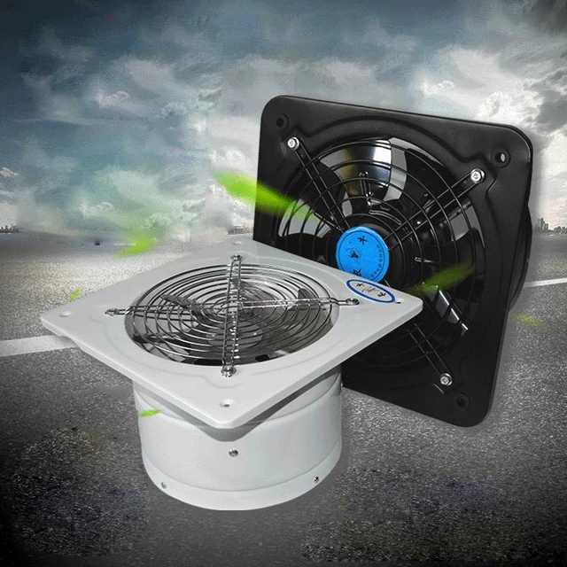 

High speed fan Kitchen Pipe exhaust fan industrial fan Air ejector Lampblack machine TOILET bathroom Diameter 250mm remove pm2.5