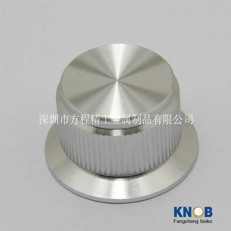 送料無料1個直径24ミリメートル高14.5ミリメートルすべてアルミ固体ボリュームノブ