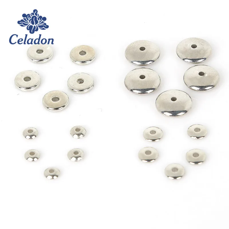 Wholesale Price 300-1500pcs Plastic CCB Beads KC Gold/Rhodium Loose Spacer Beads for DIY Jewelry Making