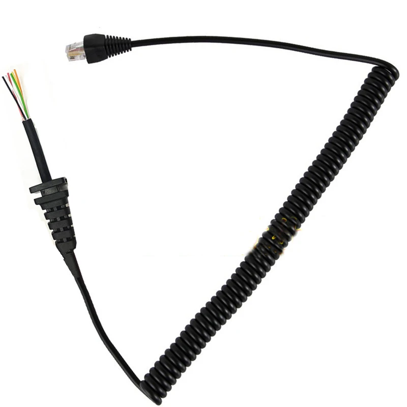 

10x 8Pin Speaker Mic Cable Cord Wire MH-67A8J For Yaesu Vertex Two Way Radio VX-2100 VX-2108 VX-2200 VX-3200 Walkie Talkie