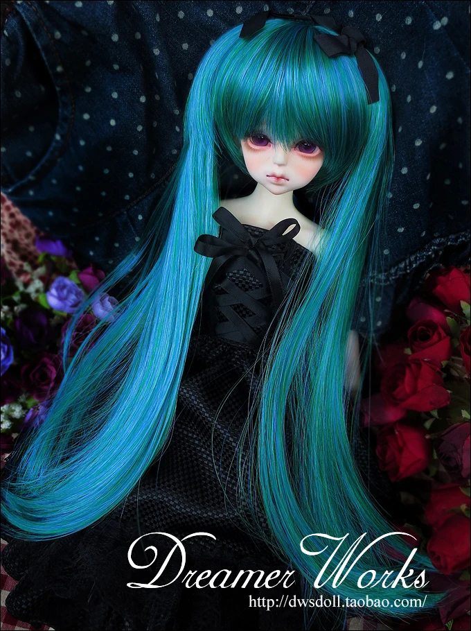 

1/4 1/3 scale BJD/SD accessories wig long hair for BJD doll accessories,Not included doll,shoes,clothes and other D1377