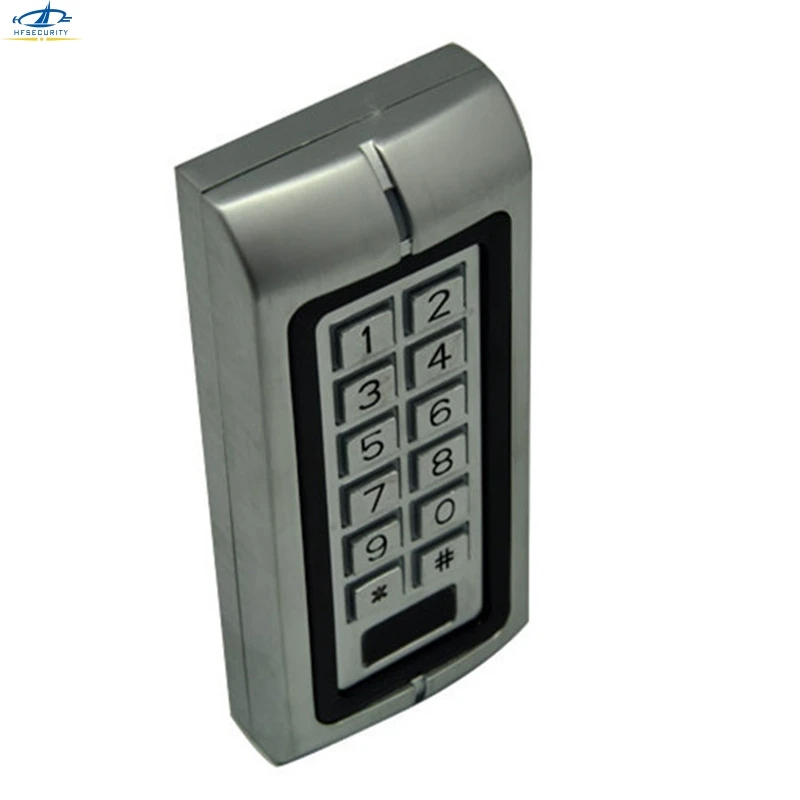 

HF203 Metal Rfid Access Control Keypad With 1000 Users RFID Card Reader For Door Access Control System