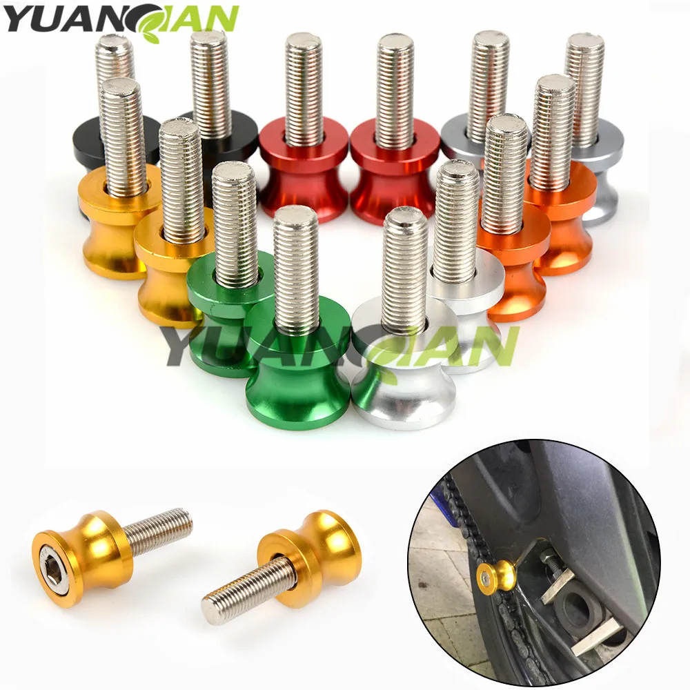 Universal Motorcycle CNC Swingarm Spools stand screws Slider For 390 690 SMC 950 200 125 1290 990 Super R SMT SMR