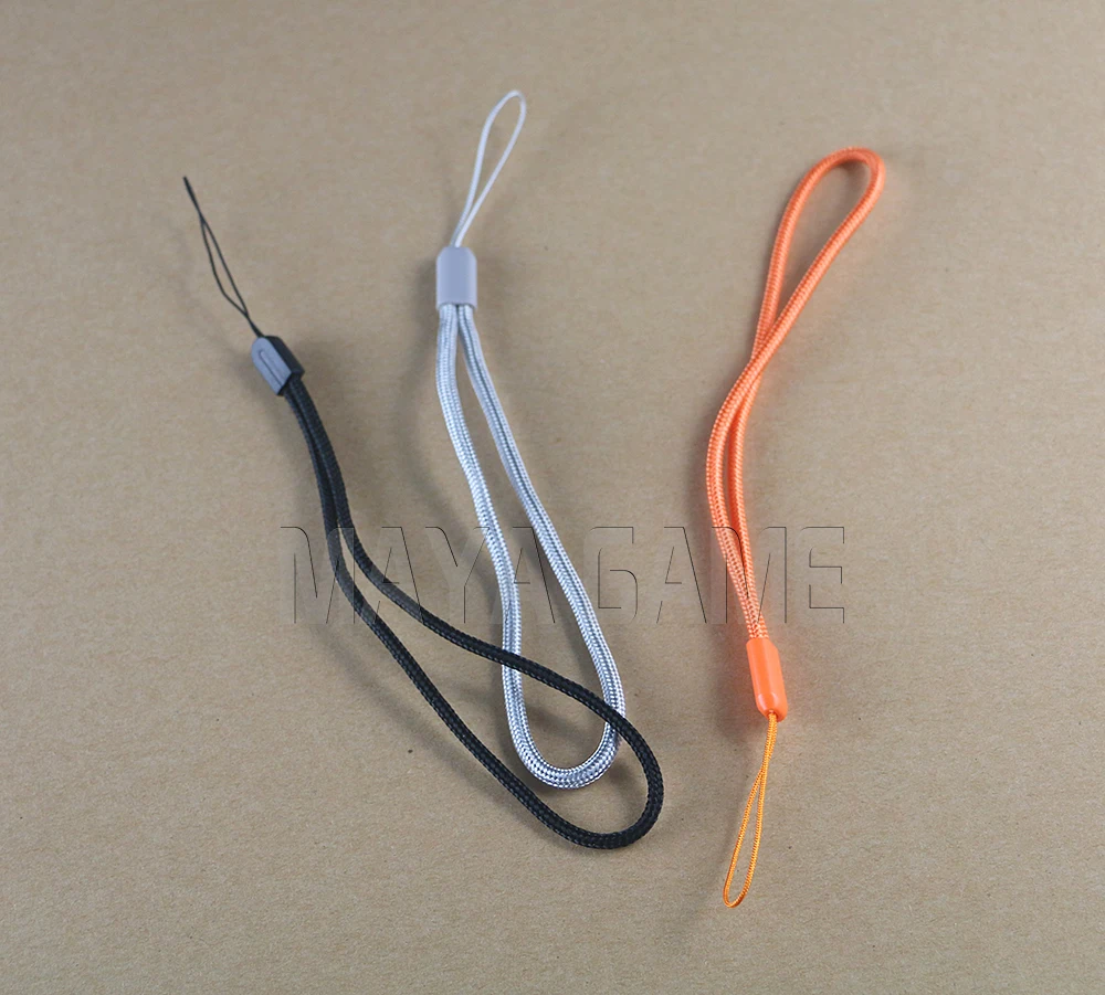 10 stks OCGAME Regenboog Gevlochten Lariat Lanyard Pols Touw Voor GBA GBA SP Draagriem