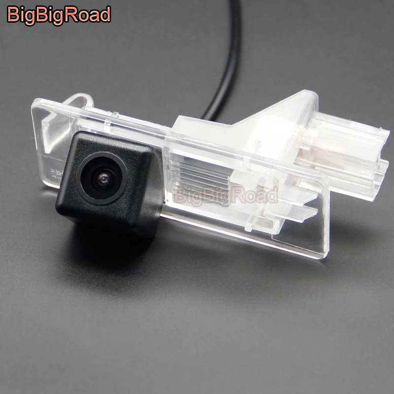 BigBigRoad Car Rear View Backup Camera For Renault Fluence 2013 2014 2015 Clio 4 Megane 3 Captur 2013-2018 Scenic 2 II 2003-2009