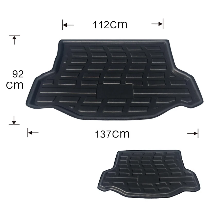 Rear Boot Cargo Liner Trunk Floor Mat Carpet Tray Mats Pad Mat Carpets For Toyota RAV4 2013 2014 2015 2016 2017 2018 Anti-dirty