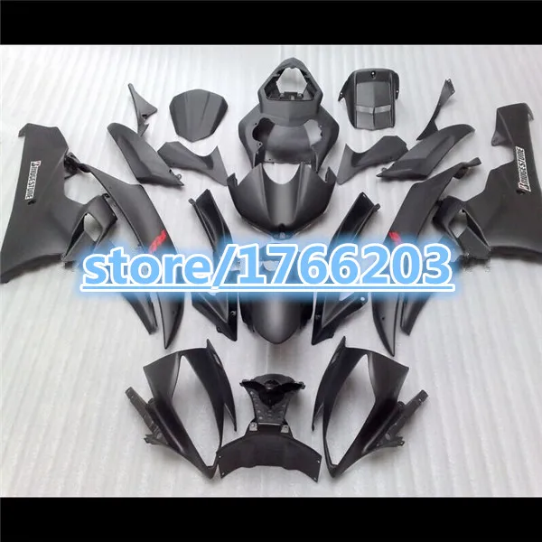 

Injection ABS fairing kit for yamaha YZF R6 06-07 YZF-R6 YZFR6 YZF 600 YZF600 YZF R 6 06 07 2006 2007 black Body Ning