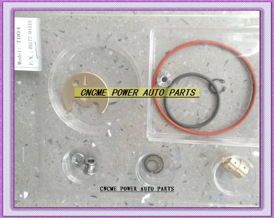 TURBO Repair Kit rebuild TD04 49177-01515 Water Cooled Turbocharger For Mitsubishi L300 4WD Delicia Pajero Shogun L400 4D56 2.5L