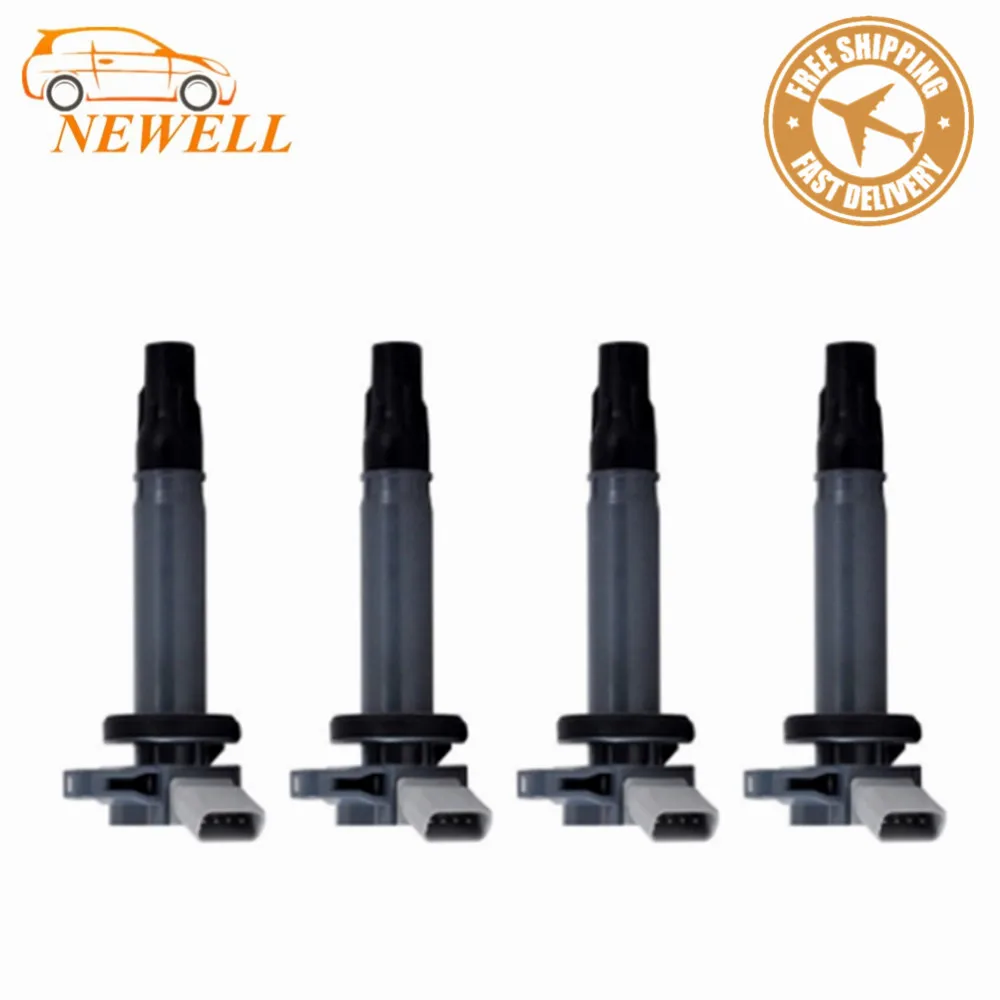 

4 PCS IGNITION COIL FOR TOYOTA DAIHATSU TERIOS SIRION MATERIA COPEN YASHEN M80 S80 GEELY JINGANG 1.3L 1.5L (2000-) 19070-B1020