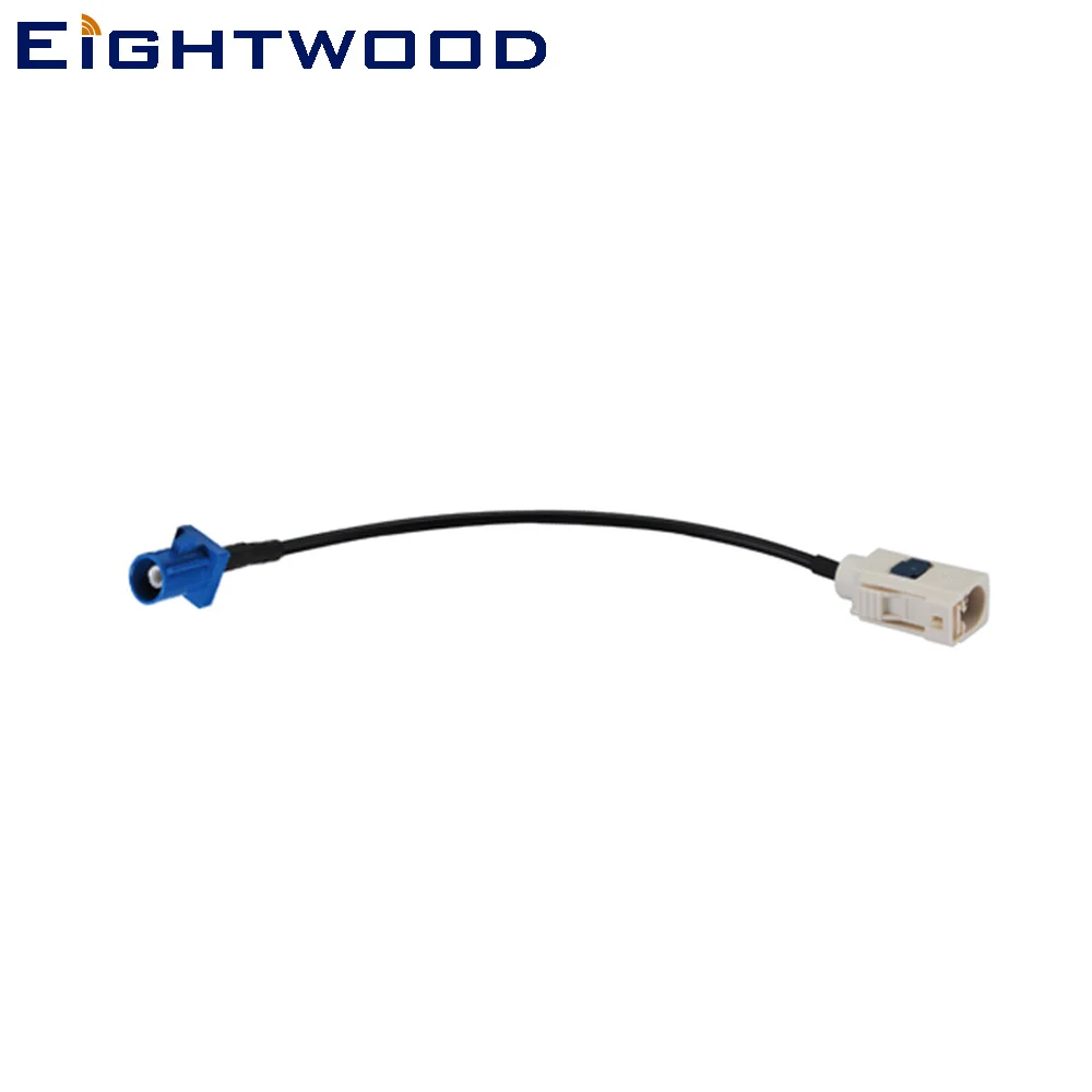 

Eightwood Car Antenna Adapter Cable Fakra B Jack Female to Fakra C Plug Male Straight Pigtail RG174 Cable 15cm Customizable