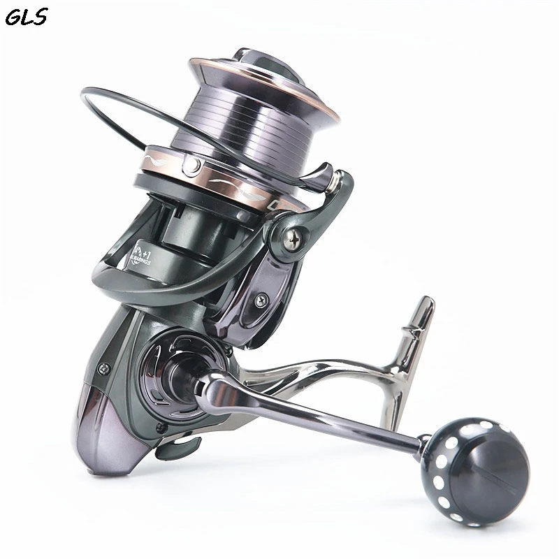 

Full Metal Spool 14+1BB for Carp Saltwater Surf Long Casting Ocean Sea Fishing Reel