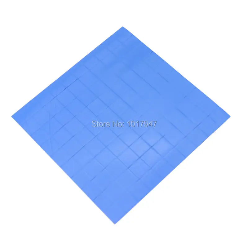 Imagem -02 - Azul 10x10x1 mm mm Smd Dip ic Silicone Compostos Almofada Térmica Condutora 2000 Peças Lote Atacado