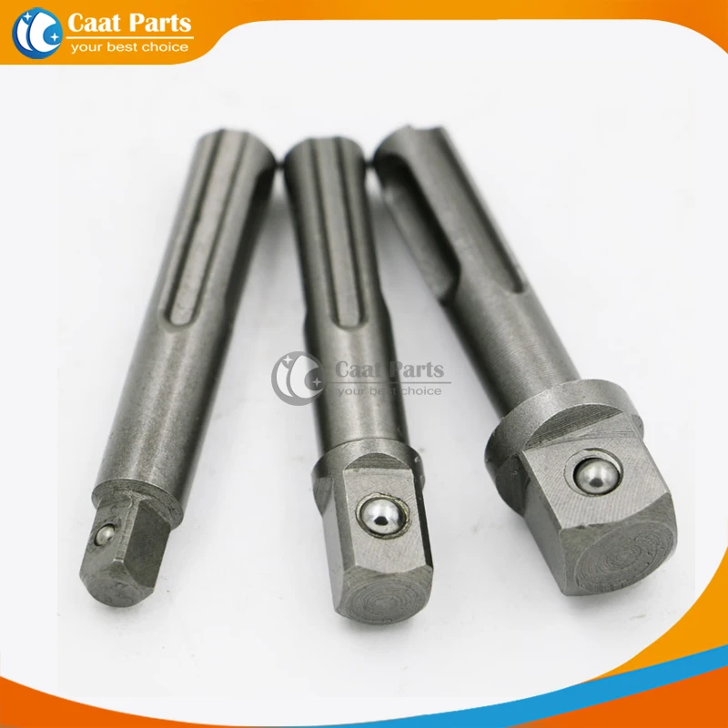 

3PCS Hammer electric screwdriver head SDS adapter connecting rod shank SDS impact drill chuck sleeve adapter tool accessories