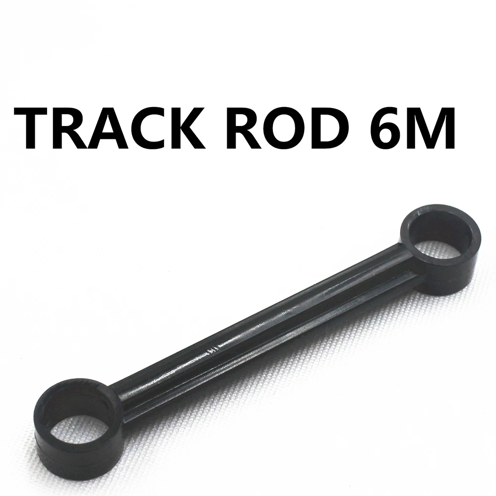 MOC บล็อกตัวต่อ Self-Locking อิฐการวิเคราะห์ชิ้นส่วน10ชิ้นการวิเคราะห์ TRACK ROD 6M เข้ากันได้กับ Lego 32005สำหรับเด็กของเล่นเด็ก