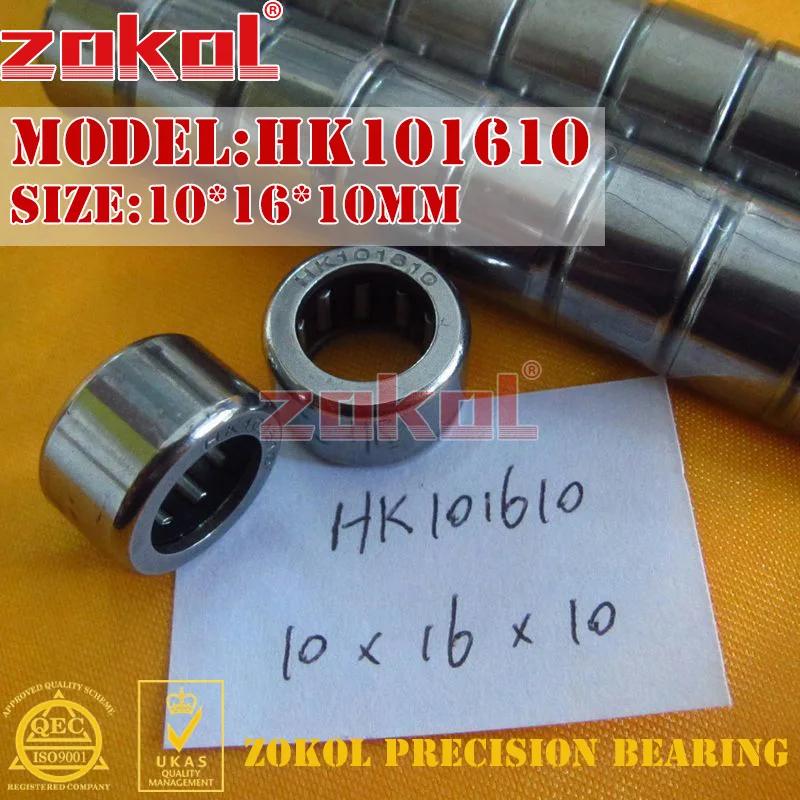 

ZOKOL 10PCS/lot HK101515 HK101610 HK101612 HK101615 HK101710 HK101712 HK101715 Needle Roller Bearing 10*15/16/17*10/12/15mm