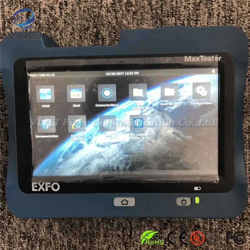 Original EXFO MAX-710B MAXTESTER OTDR Optical Time Domain Reflectometer Dynamic Range EXFO MAX710B 1310/1550 30/28dB