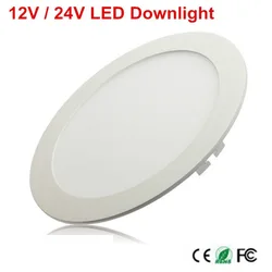 AC/DC 12V 24V Ultra cienki panel sufitowy led lampa 3W 6W 9W 12W 15W 25W panel oświetleniowy 6000K 4000K 3000K wpuszczane led oświetlenie + sterownik