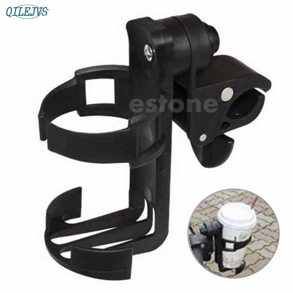 1PC Universal Black Baby Stroller Parent console Organizer Cup Holder Buggy Jogger #330