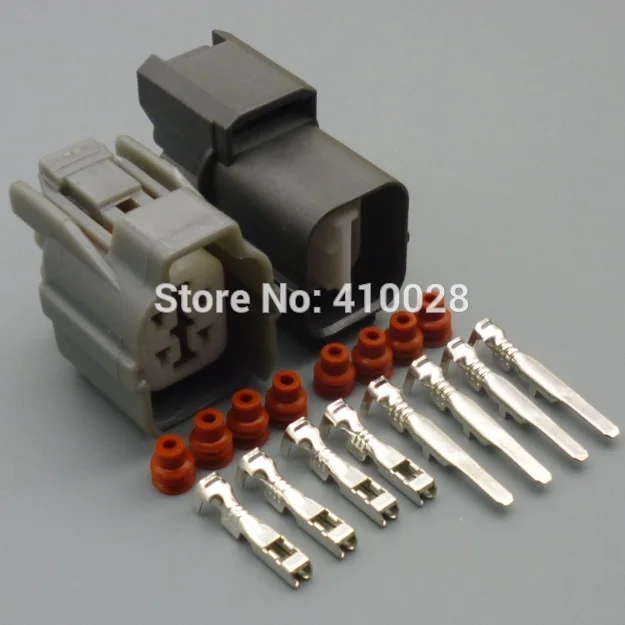 shhworldsea 5/30/100set 2.0mm 4 pin connector male female for honda Accord S2000 2.0L F20C VTi-R 2.2L H22A O2 oxygen sensor plug