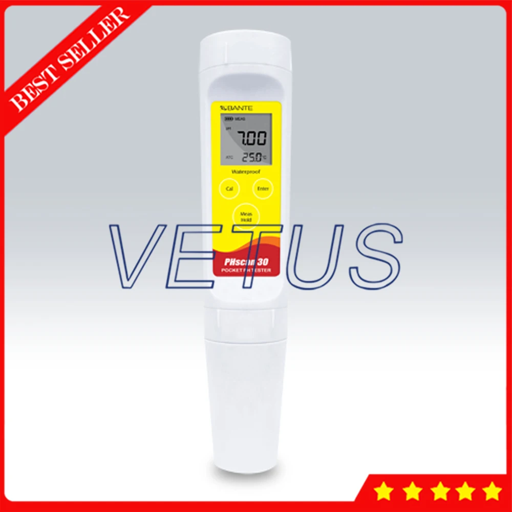 

High quality waterproof pocket pH meter portable PHscan30F LCd Display PH Tester