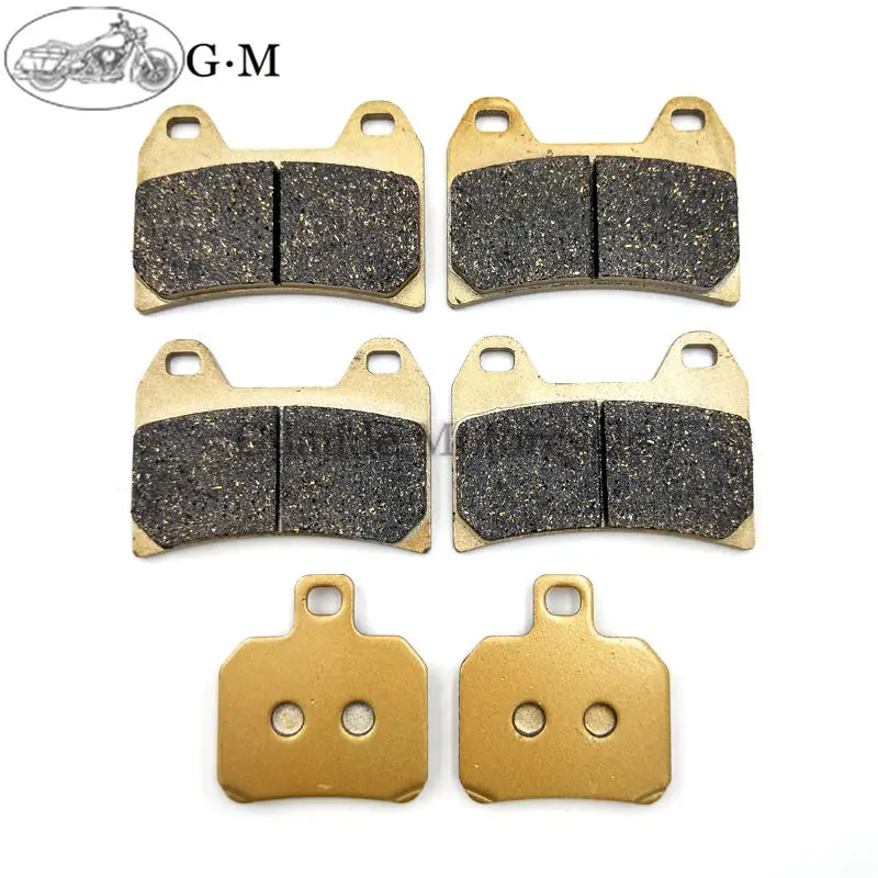 Motorcycle Front / Rear Brake Pads sets For Aprilia Tuono R 1000 Radial caliper/2 pad type 2002-2010