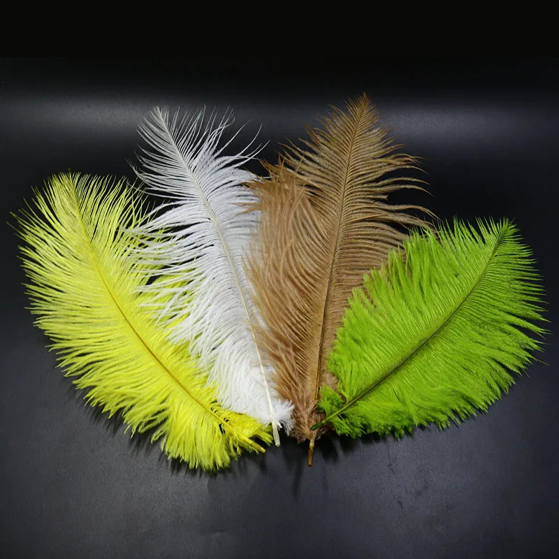 Royal Sissi 4 feathers pack medium size Ostrich feathers premium ostrich herl plume nymph body thorax collar fly tying materials