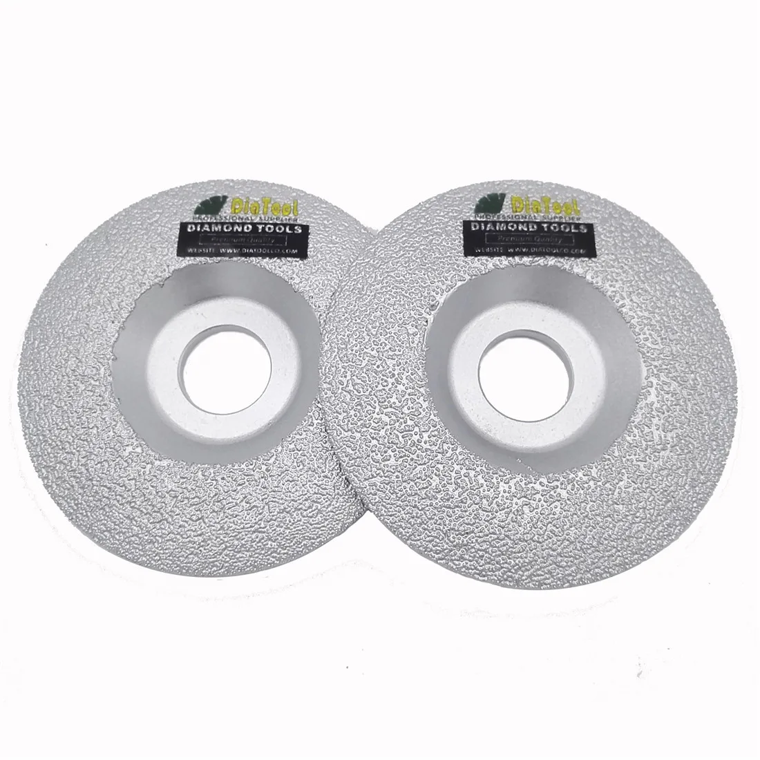 DIATOOL 2pk/pcs Vacuum Brazed Diamond Grinding Cup Wheel Diameter 100mm 115mm 125mm available for Steel Wheel