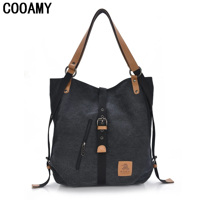 Korean Canvas Printing Backpack Women School Bags for Teenage Girls Bookbags Vintage Female Casual Travel Backpack Mochila