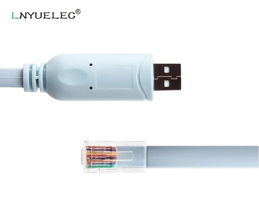 Lnyubic usb المسلسل السائقين كابل ftdi usb rs232 rj45 المسلسل وحدة التحكم كابل ل h3c 9306 huawi fortinet راوتر سيسكو التبديل