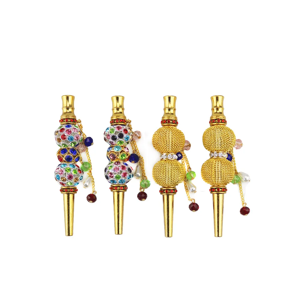 

SY High Quality Fashion Creative Handmade Alloy Tobacco Hookah Mouth Shisha Narguile Filter Hookah Mouthpiece