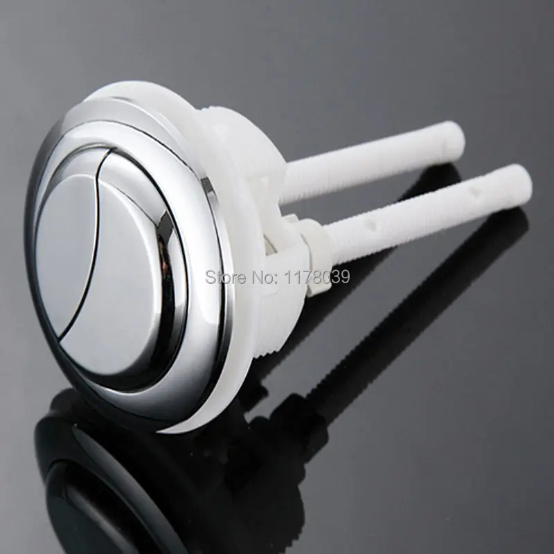 

48mm Inside Diameter Toilet Push Button, One-Piece Dual Flush Round Replacement for Toilet Tank,J17332