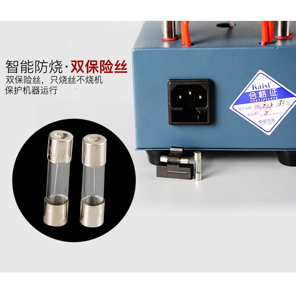 KS-818 الرقمية قابل للتعديل درجة حرارة ثابتة التدفئة منصة التسخين LED مصباح Unsolder لوحة الألومنيوم بغا محطة إعادة العمل