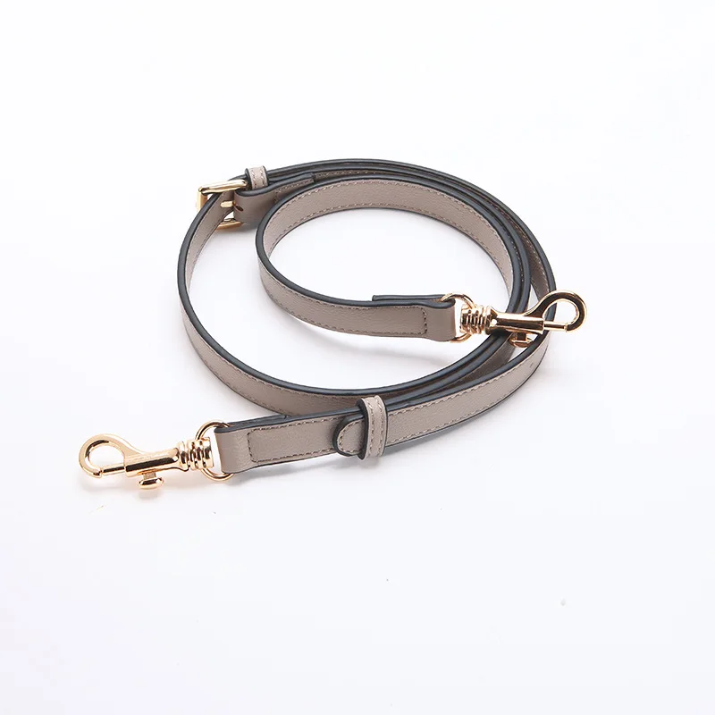 

Thin Shoulder Strap Genuine Leather Female Bag Straps Long Strap Belt For Bag Handbag Accessories Adjustable Leather Handles