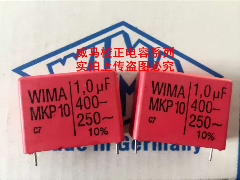 2020 hot sale 10pcs/20pcs Authentic hot Germany WIMA MKP10 400V 1.0UF 105 P: 27.5mm spot Audio capacitor free shipping