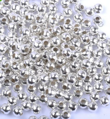 

hotsale! 6mm 1000pcs Color silver Beads Bracelet DIY spacer Findings c532