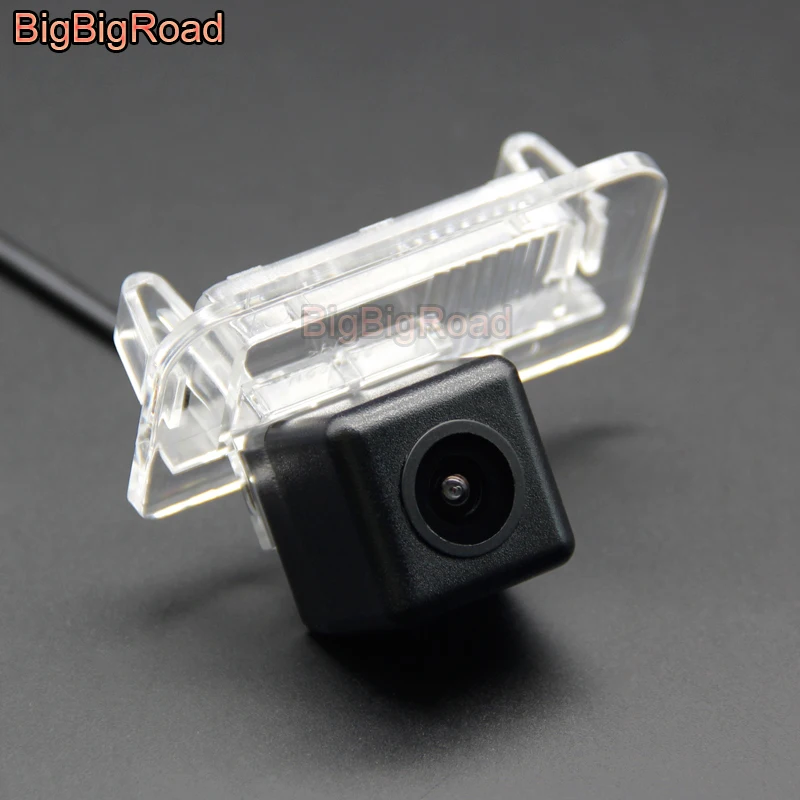 

BigBigRoad Car Rear View Parking Camera For Mercedes Benz CLS Class W203 W211 W209 A160 W219 GLS 300 W246 B200 B180 2012-2018