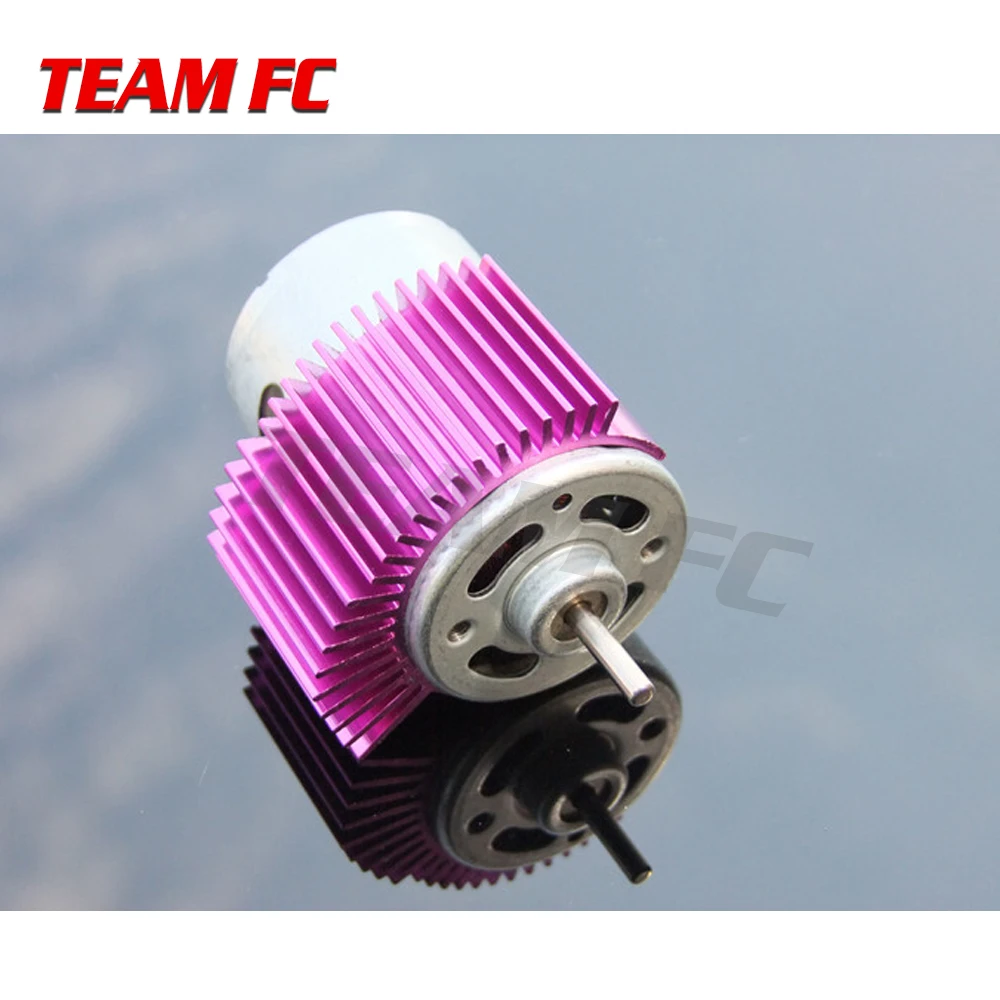 2pcs New Motor Heat Sink and Cooling Fan Set for 1/10 HSP RC Car 540/550 3650/3660 Motor 1:10  RC Car Parts S110