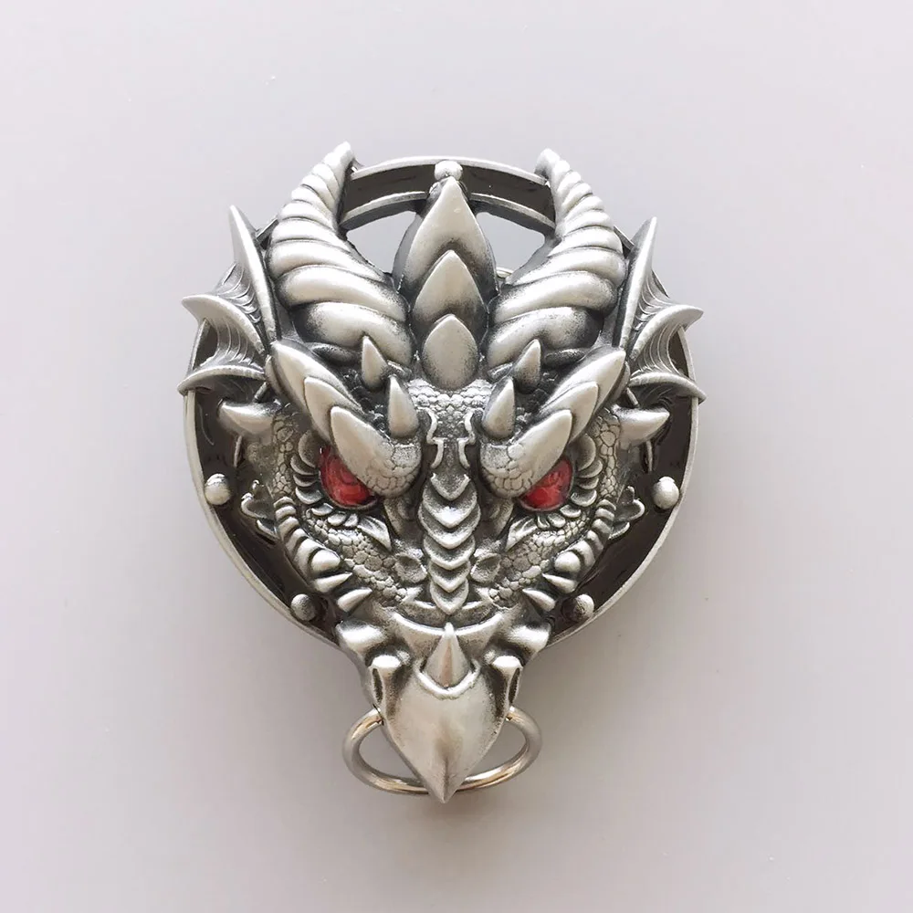 Vintage Style Dragon Western Belt Buckle also Stock in US Gurtelschnalle Boucle de ceinture BUCKLE-3D016