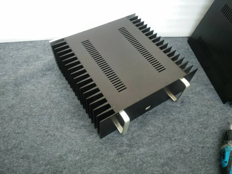 4315F Aluminum enclosure Preamp chassis Power amplifier case/box size 430*150*414mm