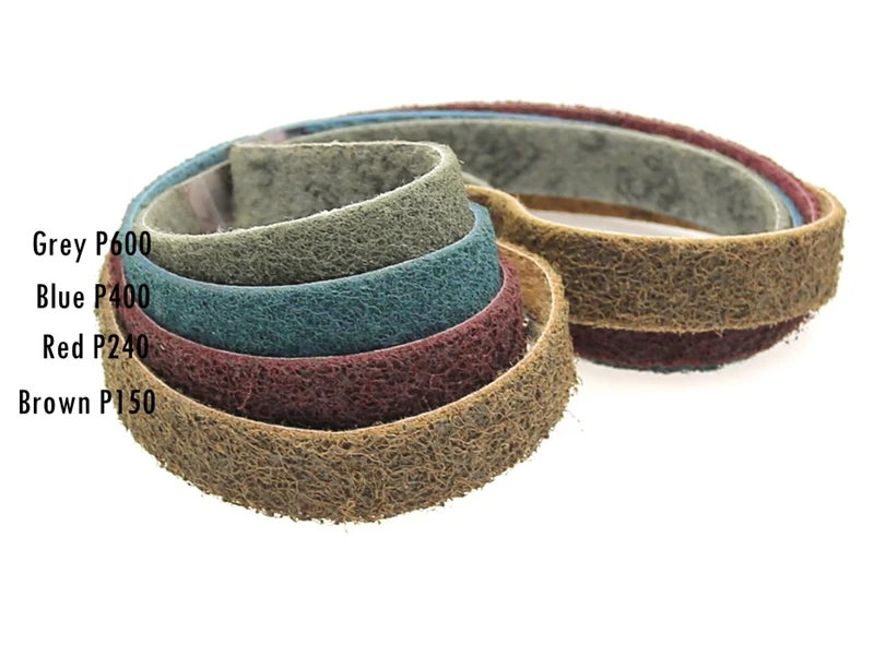 1 pc Nicht-woven Nylon Schleif Bands Sehr Grob bis Fein Faser Schleif Gürtel – Detail 1