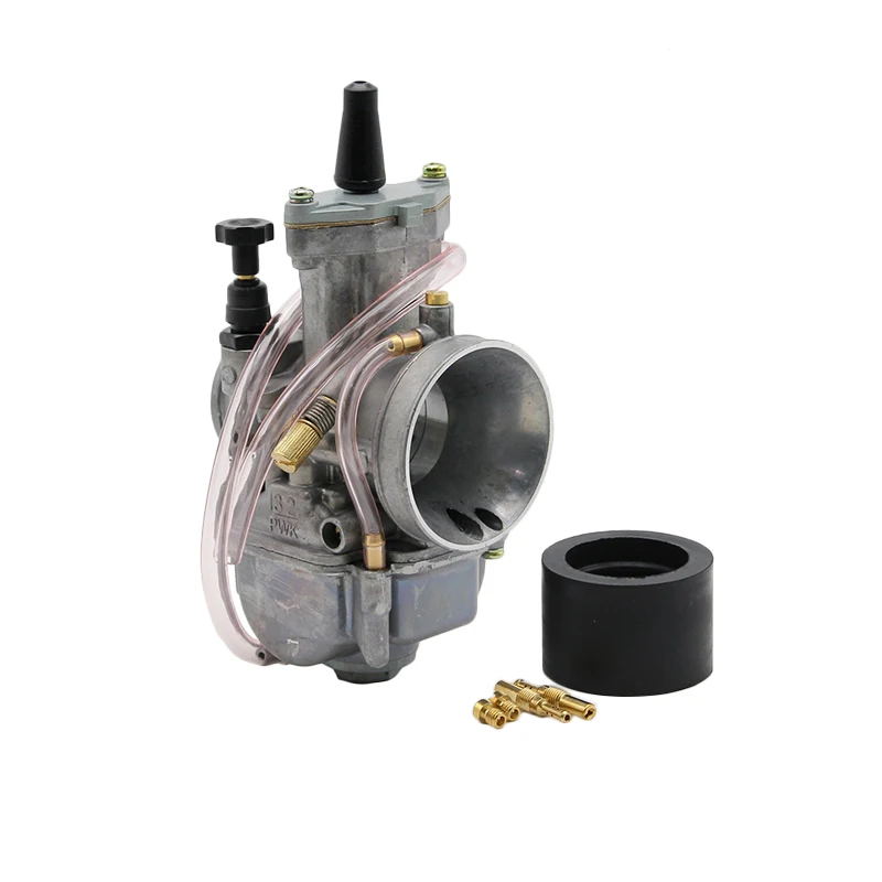 Sclmotos-Motorcycle Carburetor Carb 21 24 26 28 30 32 34mm PWK Carb Power Jet 2/4 Stroke Dit Bike For ATV UTV 70cc 125cc 250cc