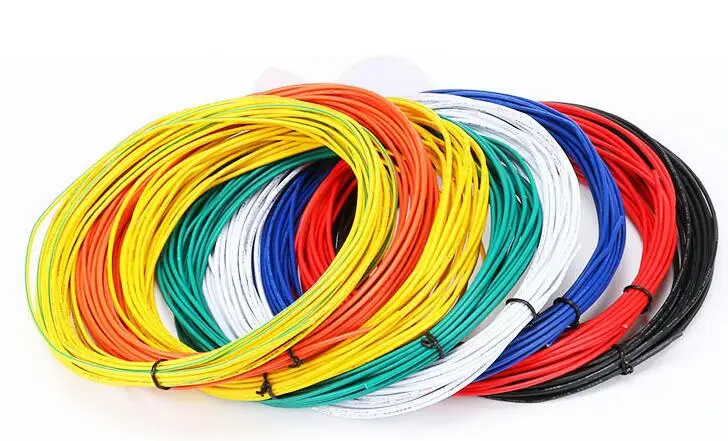 

Free shipping 100M UL1007 solder wire electronic wire 24AWG cable jump wire 1.4mm PVC Cable UL1007 300V/80C 11/0.12TS