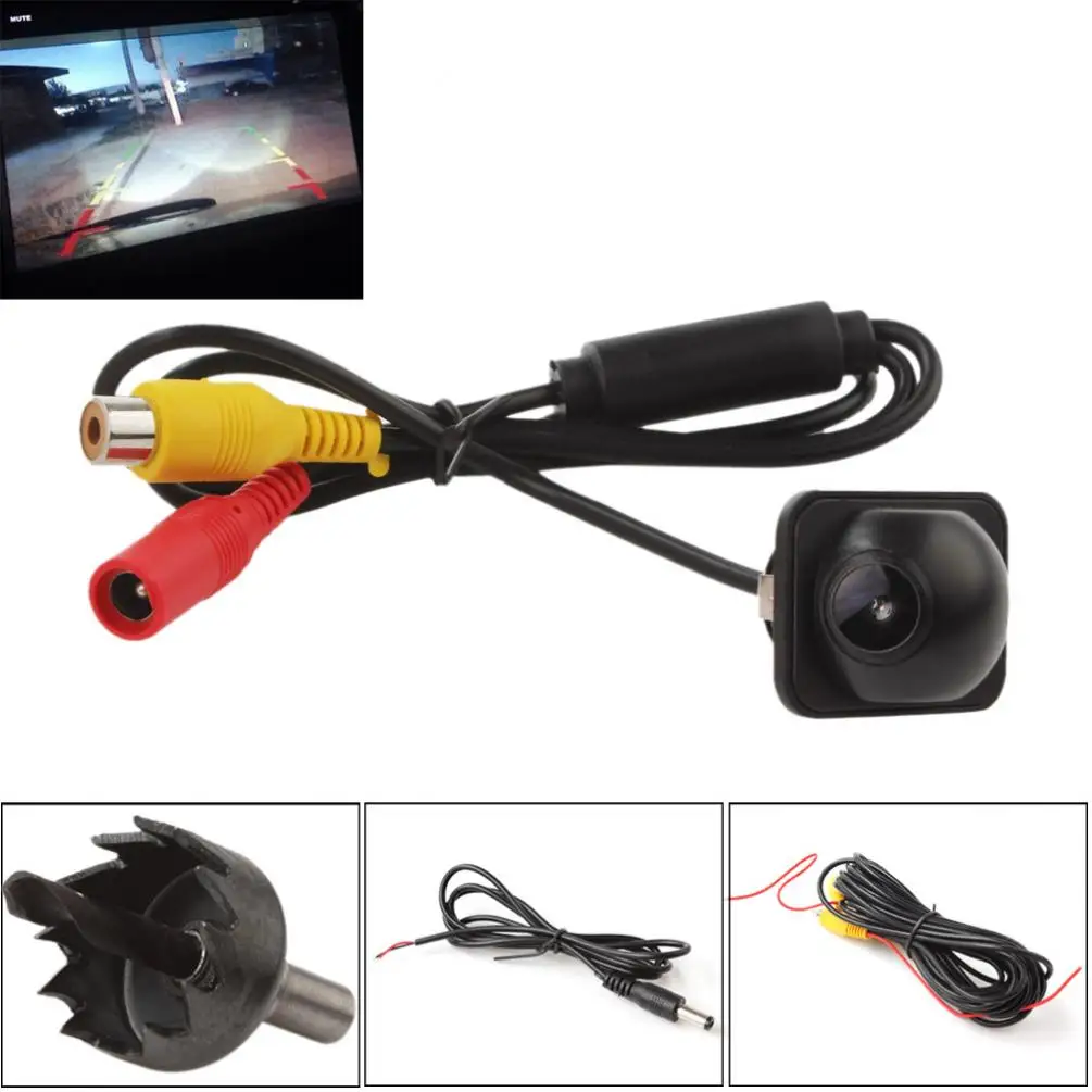 

High Quality 170 Wide Angle 420 TV Lines 13.5mm Len Night Vision Car Rear View Reverse Backup Color Parking Camera