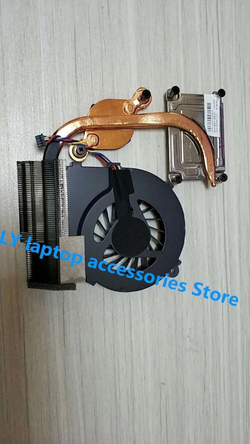 

original laptop CPU cooling fan for HP 1000 2000 CQ45 450 455 heatsink & FAN radiator & FAN 685087-001