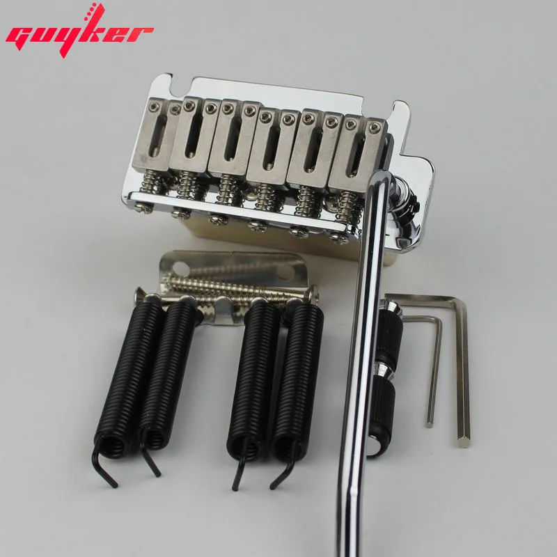 Electric guitar tremolo bridge Tremolo System Stainless Steel Saddles & Brass base & spring BS184