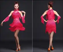 Latin Dance Dress Women Girls 2018 #6